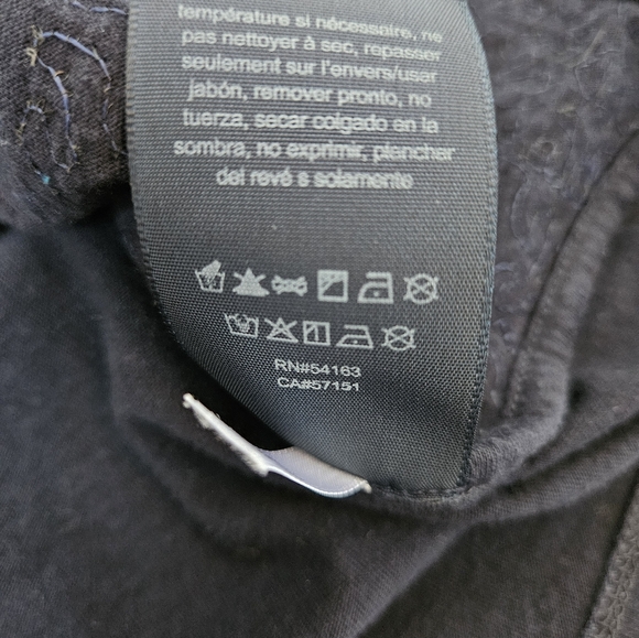 Tommy Hilfiger S sequin front tee jersey back midnight blue - Picture 9 of 9